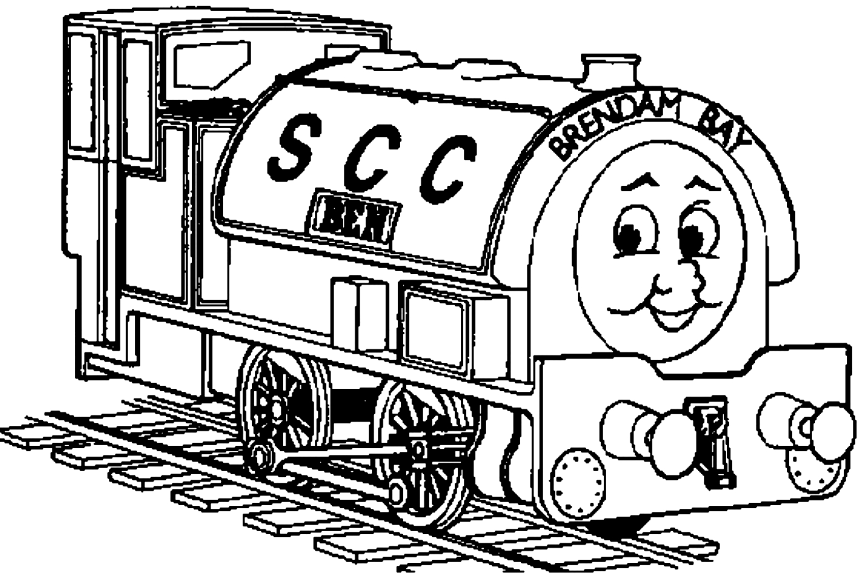 Drawing 19 from Trains coloring page to print and coloring