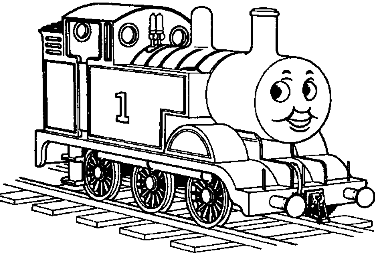 Dibujo 20 de Trenes para imprimir y colorear