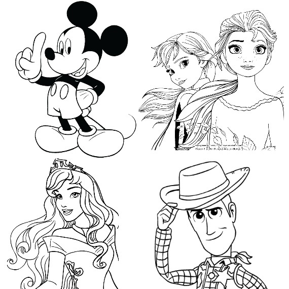 Disegni da colorare Disney