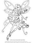 Winx Aisha coloring page to print and color