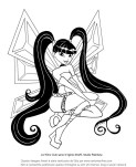 Winx Muse coloring page to print and color