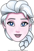Elsa-naamio leikataan pois