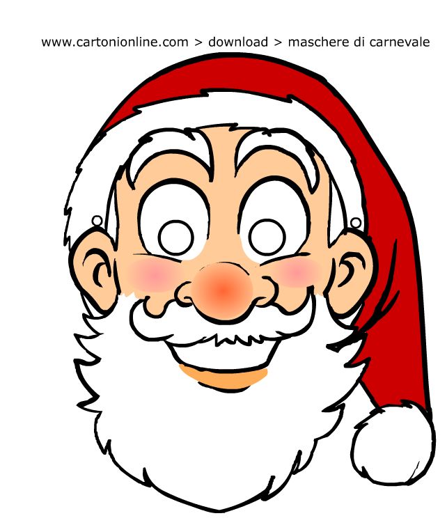 Santa Claus mask