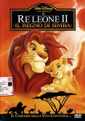 dvd the lion king 2 - The kingdom of Simba