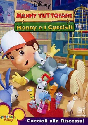DVD Manny Handyman - Manny e os filhotes