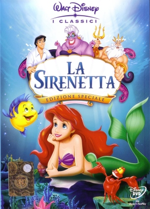 dvd La Sirenita