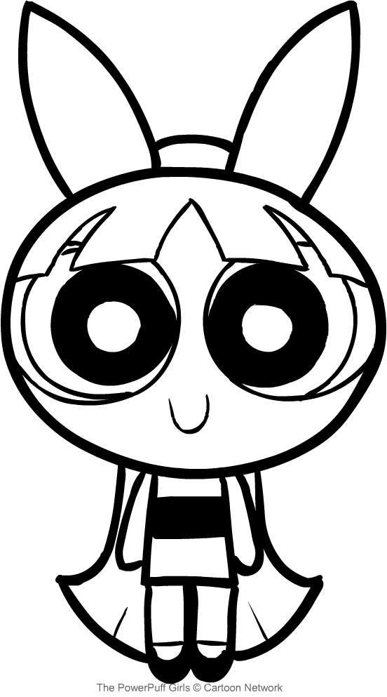 The Powerpuff Girls Blossom Coloring Pages Coloring Pages