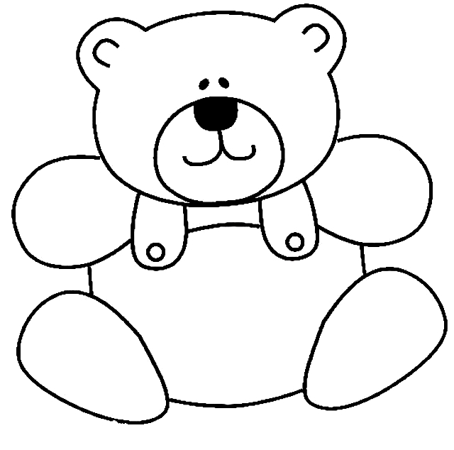 Disegno 4 bear coloring page