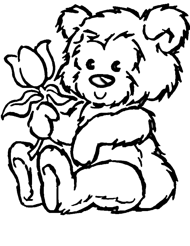 Disegno 14 bear coloring page