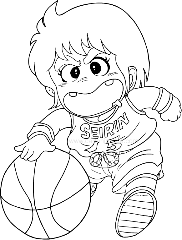 Drawing Dash Kappei coloring pages printable for kids