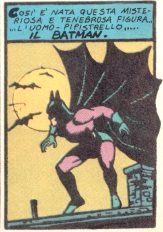 La primera aparición de Batman  Copyright © DC Comics