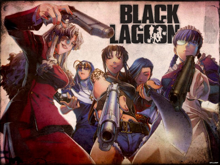 The protagonists of Black Lagoon