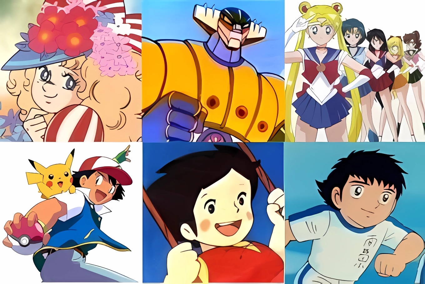 Japanese cartoon characters