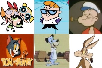 personajes de dibujos animados