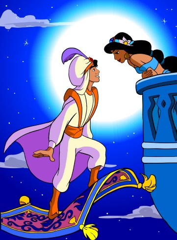 Aladdin och Jasmine