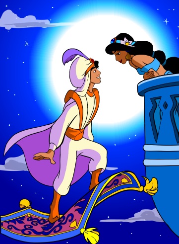 Aladdin und Jasmin