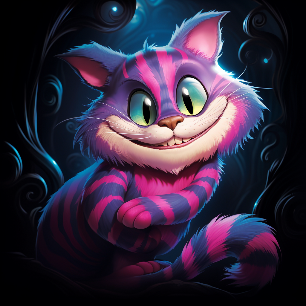 Image of Cheshire Cat from Alice in Wonderland
