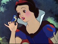 Snow White with the birds of the forest  © Disney  