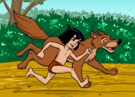 Mowgli i wilki