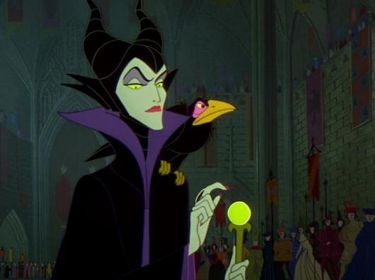 Maleficent witch - The sleeping beauty in the woods