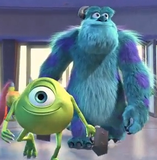 Sulley en Mike - Monsters and Co