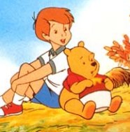 Winnie the Pooh and Cristopher Robin