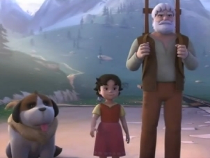 Heidi, il nonno e Nebbia