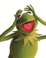 Kermit żaba muppet