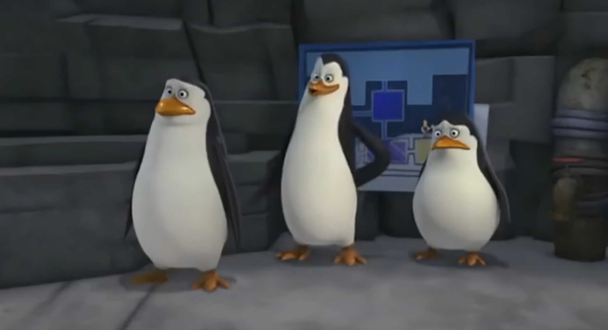 de pinguïns van Madagaskar