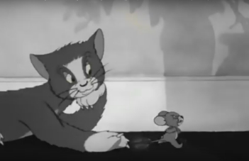 Tom and Jerry - first appearance in the 40s cartoon