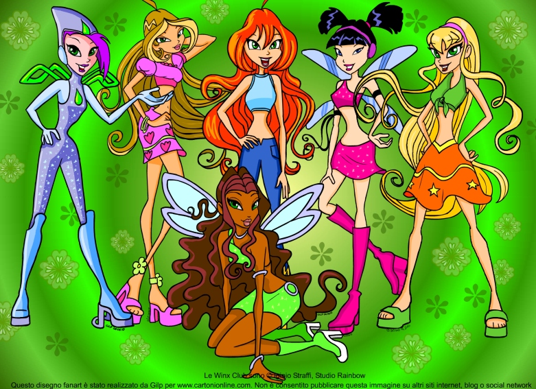 Winx Club-groepsafbeelding