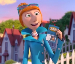 agent secret Lucy Wilde - Despicable Me 2