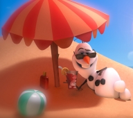 Olaf al mare - Frozen