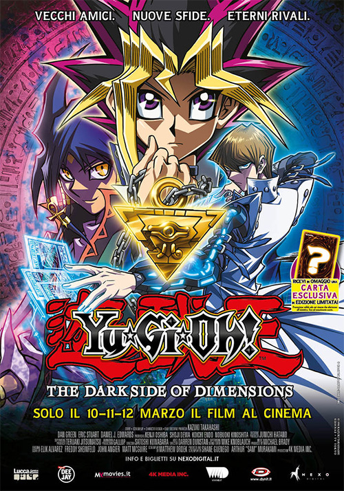 Affisch av filmen Yu-Gi-Oh den mörka sidan av dimensioner