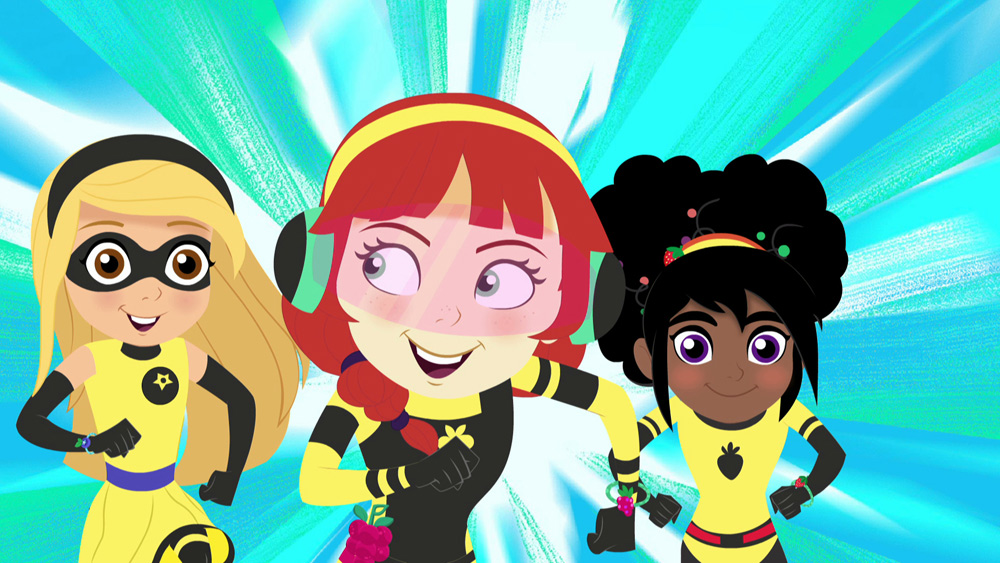 Bobby, Lola, Juliette - Berry Bees, la serie animata