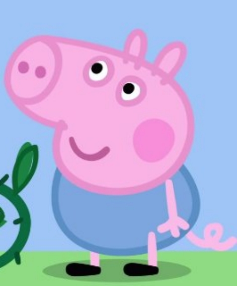 George Pig the character from Peppa Pig