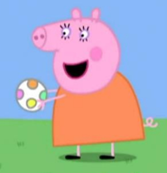Mamma Pig karaktären av Peppa Pig