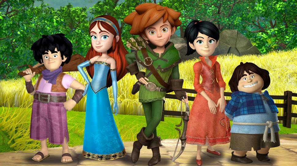 Robin Hood - Podbój Sherwood - Serial animowany