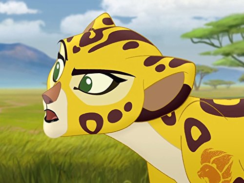 Фули, молодая самка гепарда - Львиная гвардия