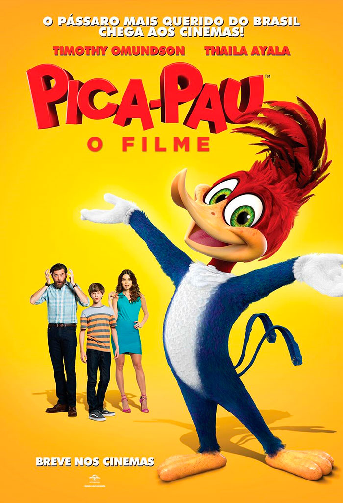 Plakat Woody Woodpecker filmen (Pica Pau)