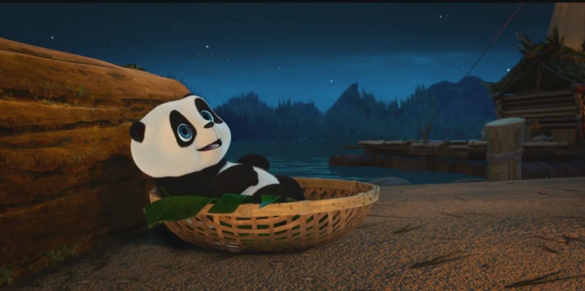 Gå med pandaen