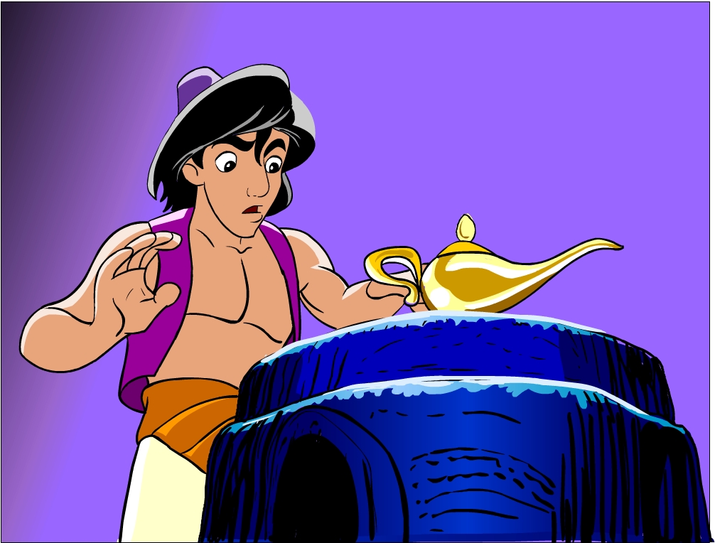 Aladdin la lámpara mágica