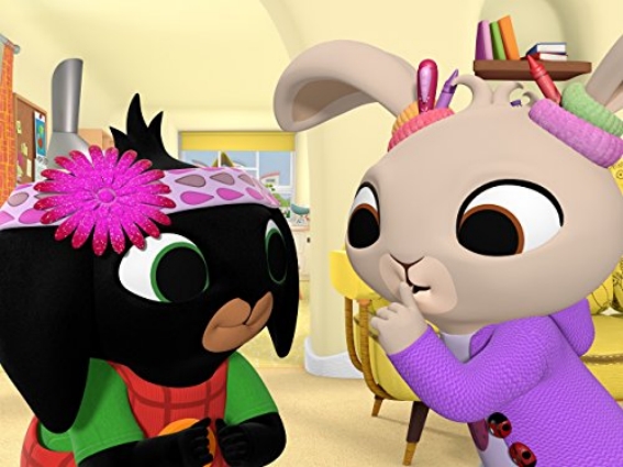Bing和Coco的形象，她的朋友Bing的兔子
