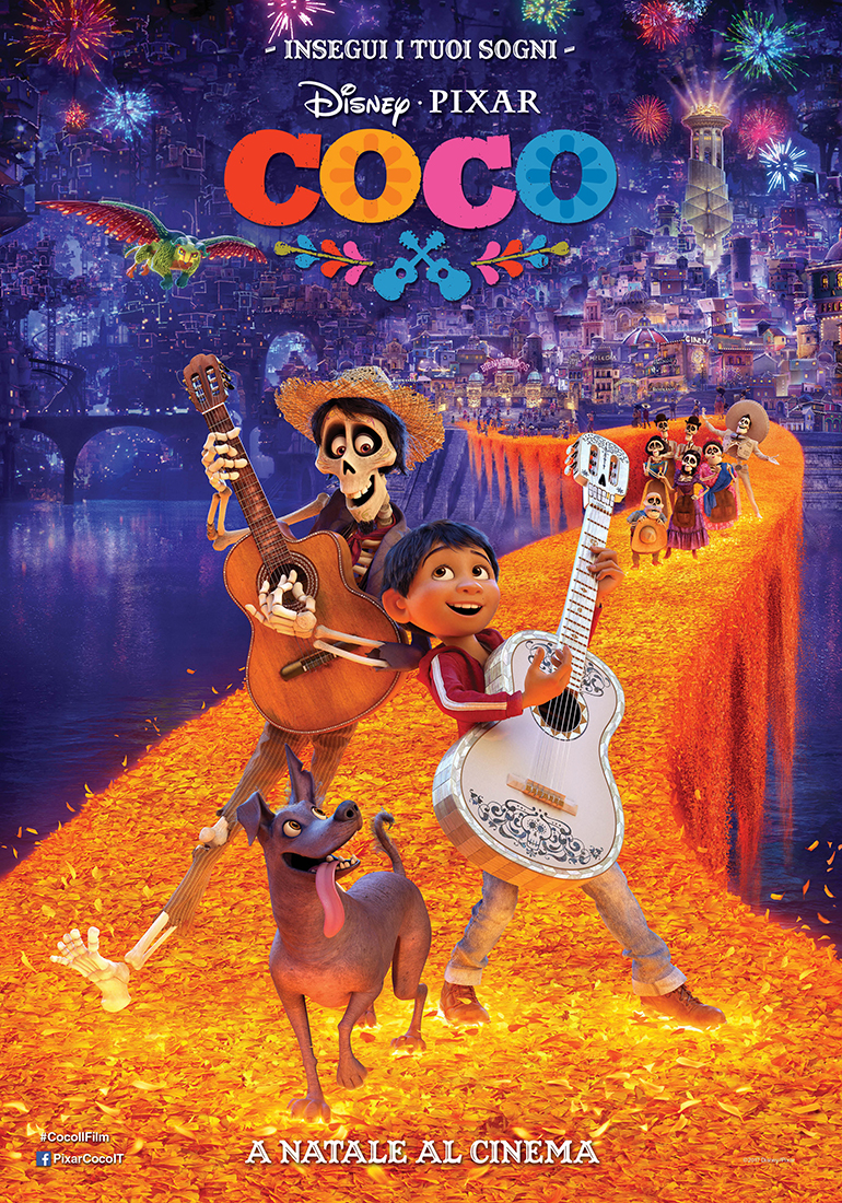 Coco's poster the Disney Pixar animated film