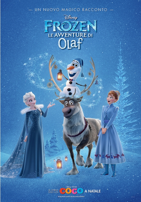 Frozen - Las aventuras de Olaf el cartel
