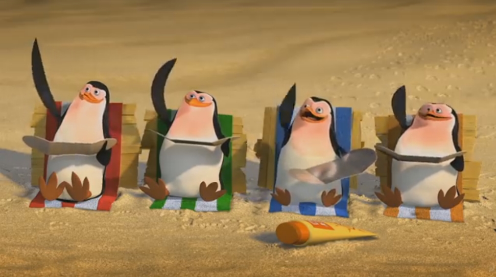 i pinguini di Madagascar