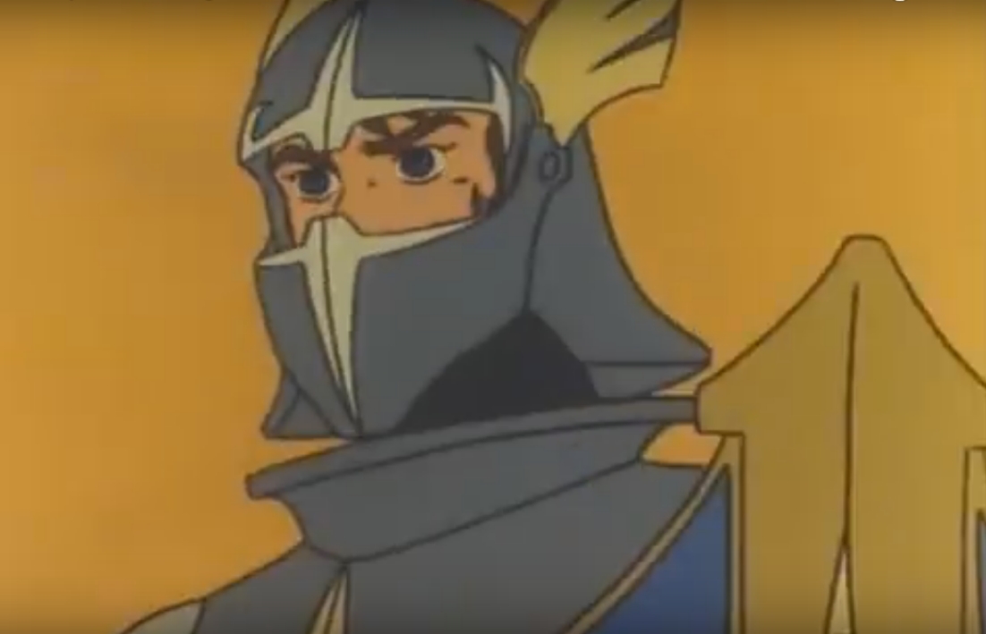King Arthur's sword (anime 1980)
