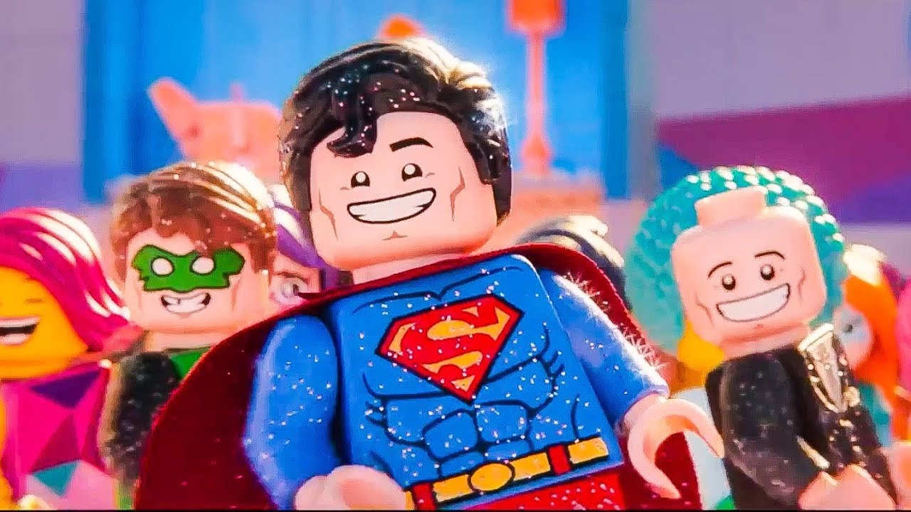 수퍼맨의 목소리는 Gianfranco Miranda-The Lego Movie 2 : A New Adventure