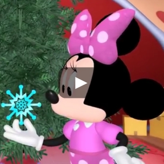 Minnie le sapin de Noël