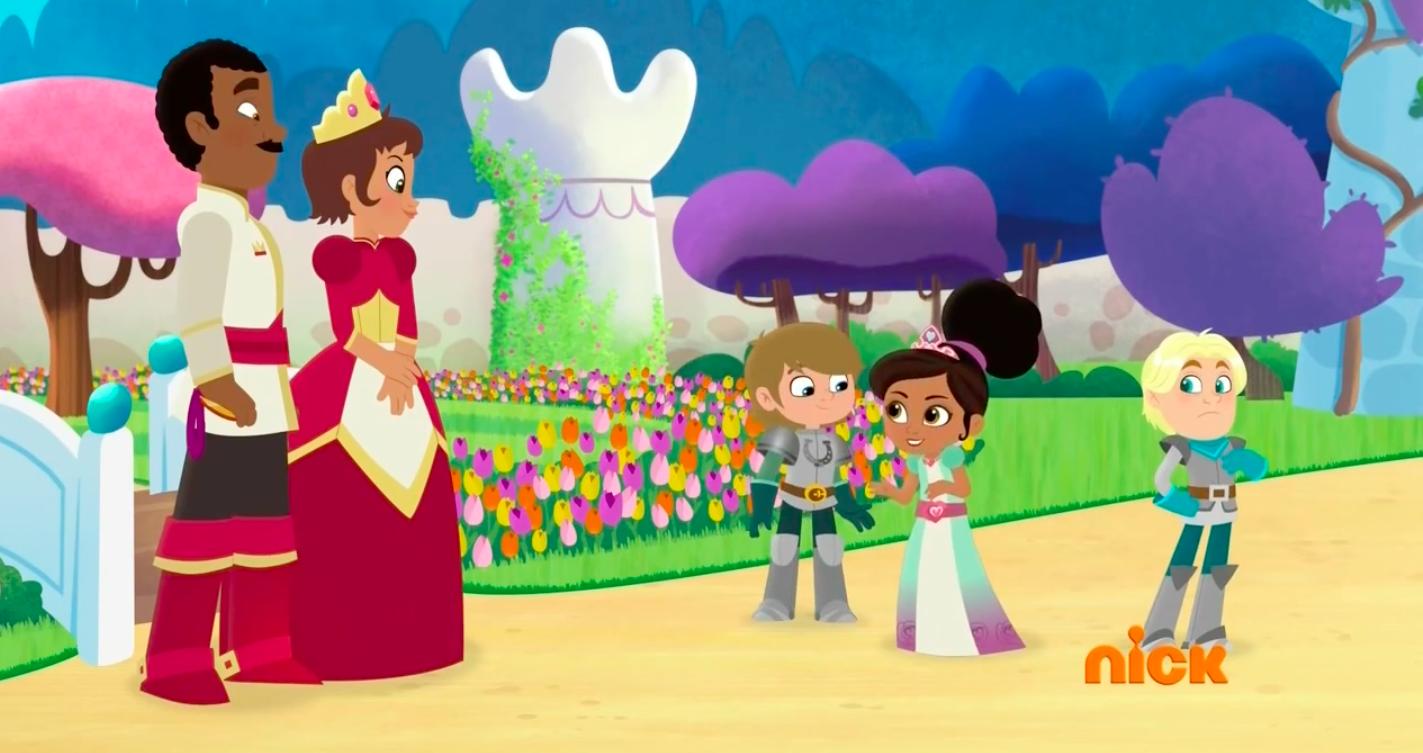 Dans la brave princesse - la série animée